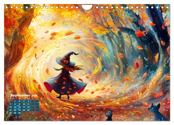 Produktbild: Zauber zur Mitternacht (Wandkalender 2026 DIN A4 quer), CALVENDO Monatskalender