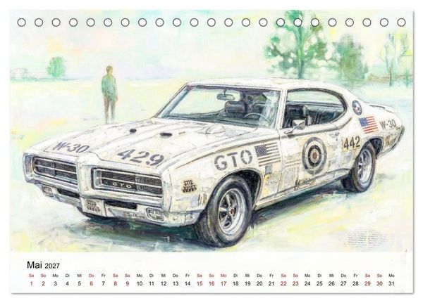 Produktbild: Steroide auf vier R&auml;dern (Tischkalender 2027 DIN A5 quer), CALVENDO Monatskalender