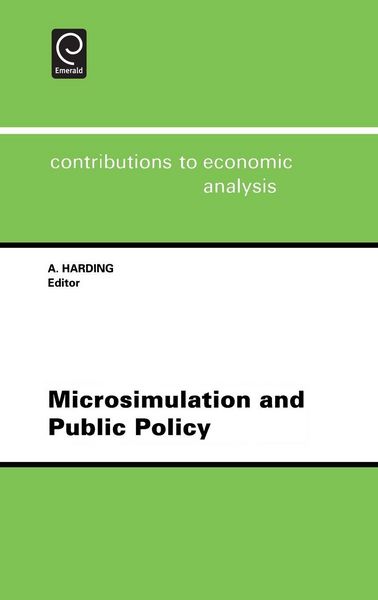 Produktbild: Microsimulation and Public Policy
