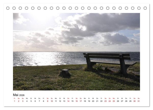 Produktbild: Fehmarn - Bewegende Momente (Tischkalender 2026 DIN A5 quer), CALVENDO Monatskalender
