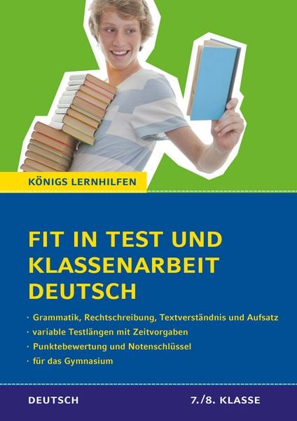 Produktbild: Fit in Test und Klassenarbeit &ndash; Deutsch 7./8. Klasse Gymnasium