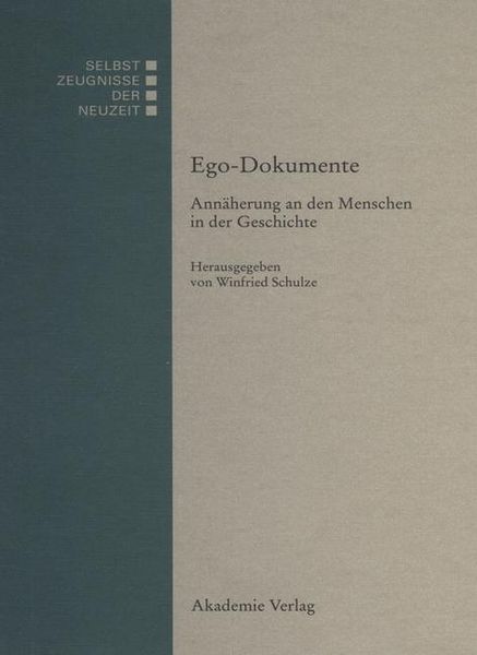 Produktbild: Ego-Dokumente