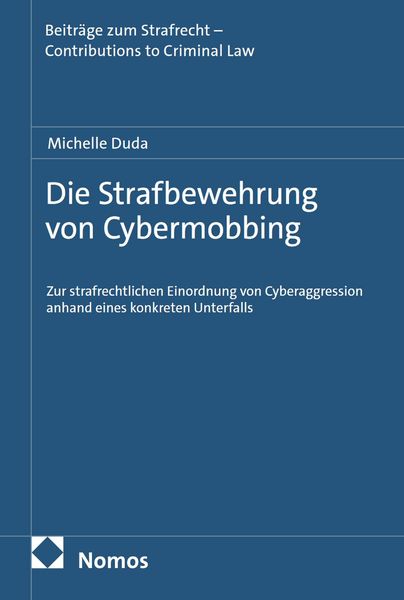 Produktbild: Die Strafbewehrung von Cybermobbing