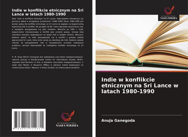 Produktbild: Indie w konflikcie etnicznym na Sri Lance w latach 1980-1990