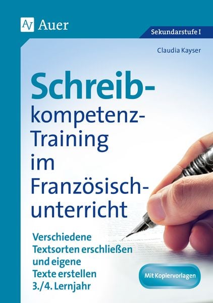 Produktbild: Schreibkompetenz-Training im Franz&ouml;sischunterricht