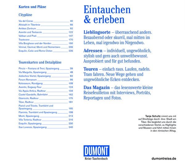 Produktbild: DUMONT Reise-Taschenbuch Reiseführer Rom