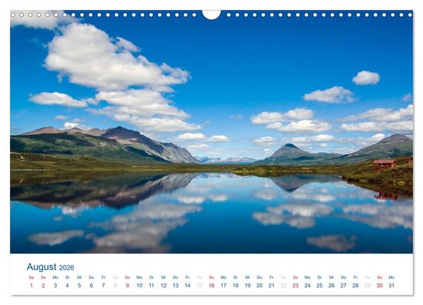 Produktbild: Der Alaska Kalender CH-Version (Wandkalender 2026 DIN A3 quer), CALVENDO Monatskalender