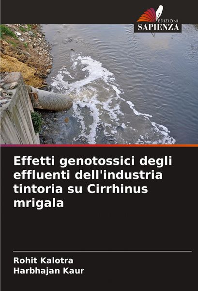 Produktbild: Effetti genotossici degli effluenti dell'industria tintoria su Cirrhinus mrigala
