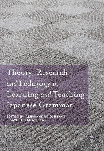 Produktbild: Theory, Research and Pedagogy in Learning and Teaching Japanese Grammar
