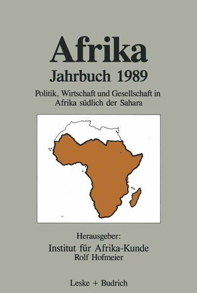 Afrika Jahrbuch 1989, Taschenbuch von , VS Verlag für Sozialwissenschaften, 9783810008312