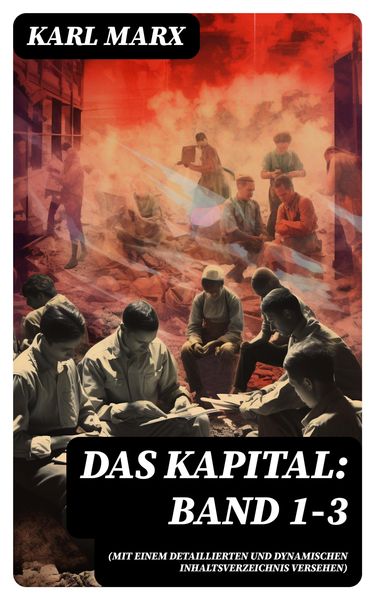 Produktbild: Das Kapital: Band 1-3 (Mit einem detaillierten und dynamischen Inhaltsverzeichnis versehen)