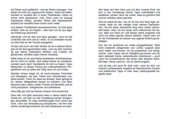 Produktbild: Aus der Depression ins Gl&uuml;cklichsein