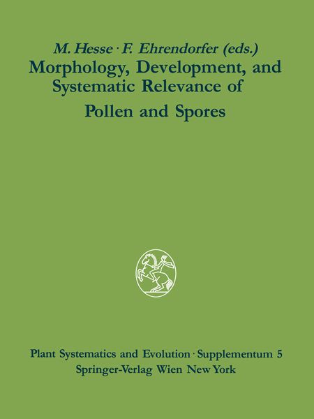 Produktbild: Morphology, Development, and Systematic Relevance of Pollen and Spores