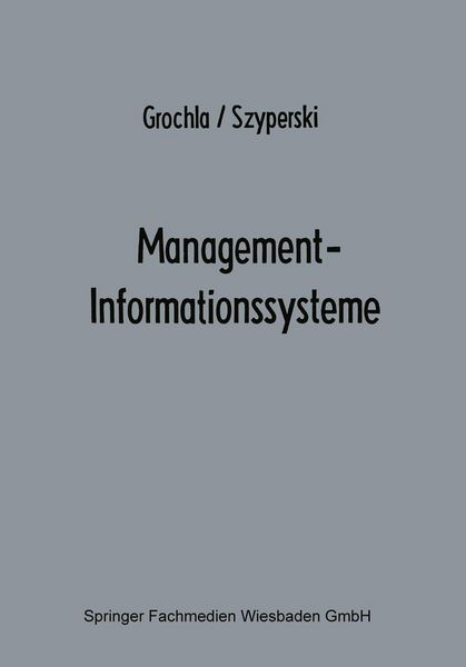 Produktbild: Management-Informationssysteme
