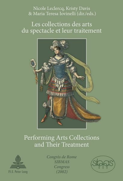 Produktbild: Les collections des arts du spectacle et leur traitement- Performing Arts Collections and Their Treatment