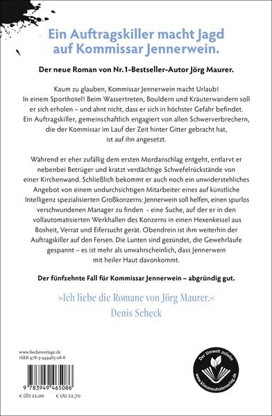 Produktbild: Kommissar Jennerwein darf nicht sterben