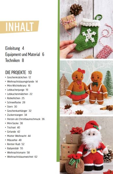 Produktbild: Niedliche H&auml;kel-Ideen f&uuml;r Weihnachten