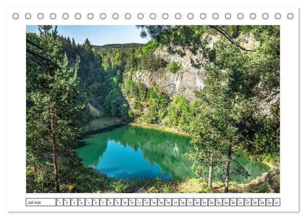 Produktbild: Hegau&acute;s Vulkanlandschaft (Tischkalender 2026 DIN A5 quer), CALVENDO Monatskalender