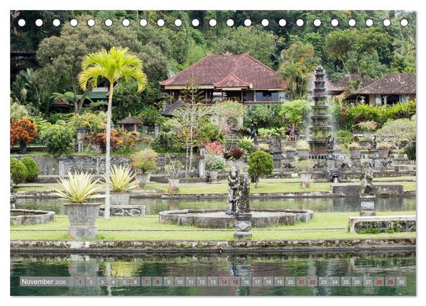 Produktbild: Bali - Momente einer Reise (Tischkalender 2026 DIN A5 quer), CALVENDO Monatskalender