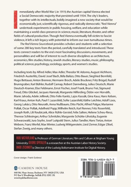Produktbild: Red Vienna Sourcebook
