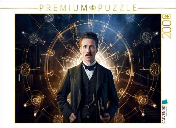 Produktbild: CALVENDO Puzzle Nikola Tesla | 2000 Teile Lege-Gr&ouml;&szlig;e 90x67cm Foto-Puzzle f&uuml;r gl&uuml;ckliche Stunden