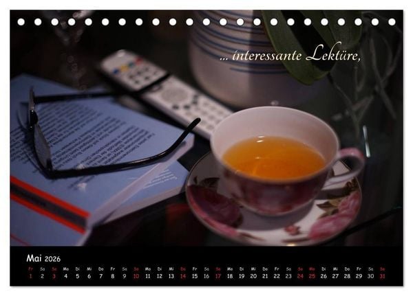 Produktbild: Gut gelaunt durch's Rentenjahr (Tischkalender 2026 DIN A5 quer), CALVENDO Monatskalender
