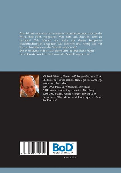 Produktbild: Predigten gegen das Verzagen