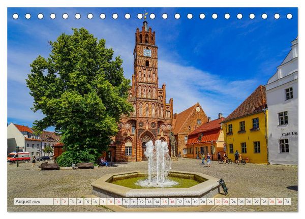 Produktbild: Brandenburg an der Havel Impressionen (Tischkalender 2026 DIN A5 quer), CALVENDO Monatskalender