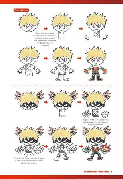Produktbild: My Hero Academia Kritzelkurs