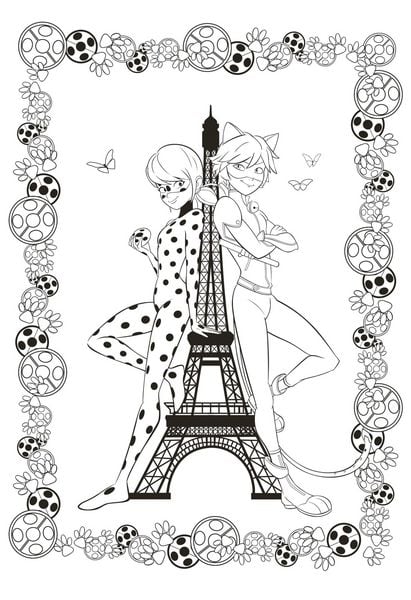 Produktbild: Miraculous: Superstarker Sticker- und Malspa&szlig;