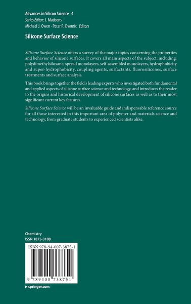Produktbild: Silicone Surface Science
