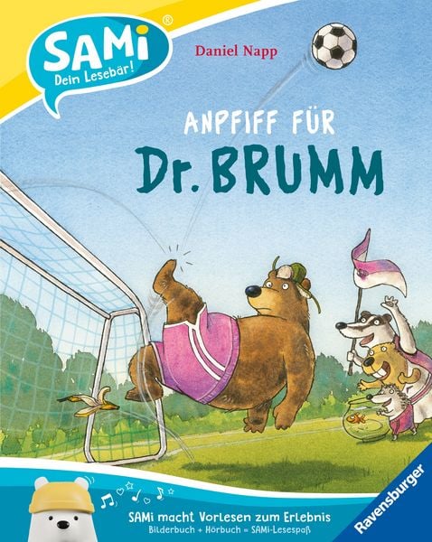 Produktbild: SAMi &ndash; dein Leseb&auml;r - Anpfiff f&uuml;r Dr. Brumm