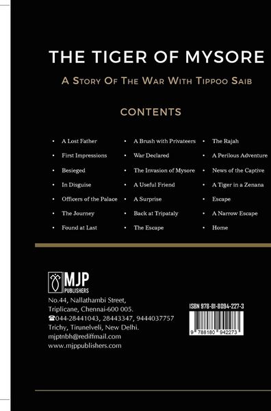 Produktbild: The Tiger of Mysore