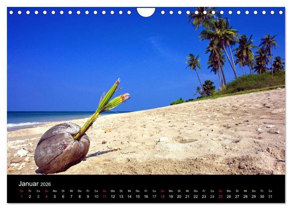 Produktbild: Tropenparadies Thailand 2026 (Wandkalender 2026 DIN A4 quer), CALVENDO Monatskalender