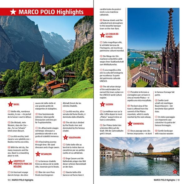Produktbild: MARCO POLO Regionalkarte Schweiz 01 - westlicher Teil 1:200.000