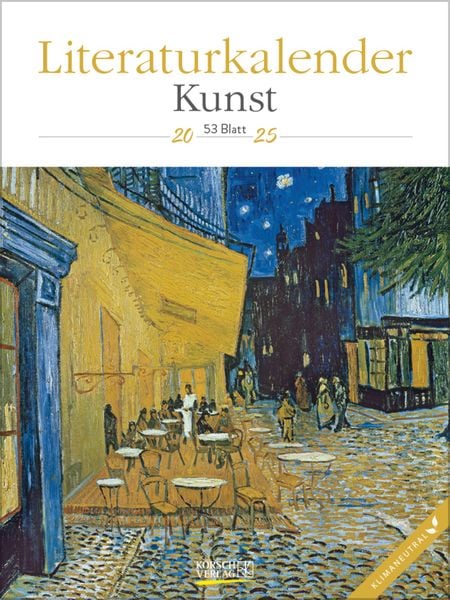 Literaturkalender Kunst 2025