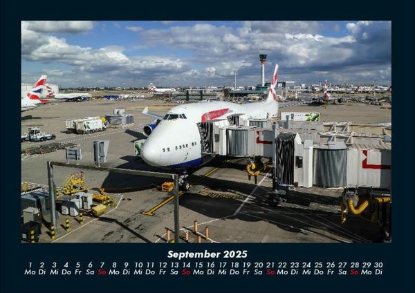 Produktbild: Flugzeuge 2025 Fotokalender DIN A4