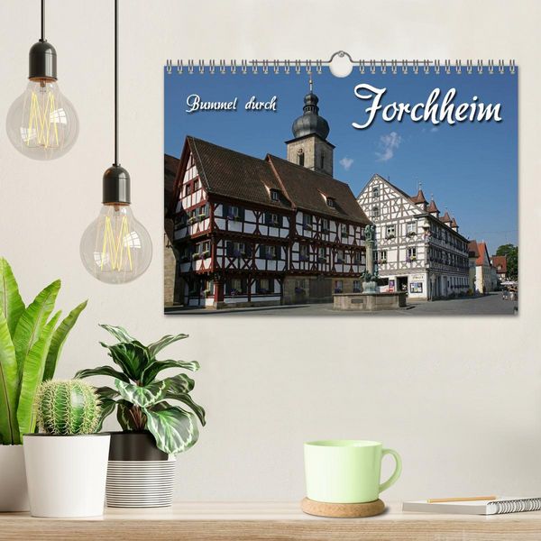 Produktbild: Bummel durch Forchheim (Wandkalender 2026 DIN A4 quer), CALVENDO Monatskalender
