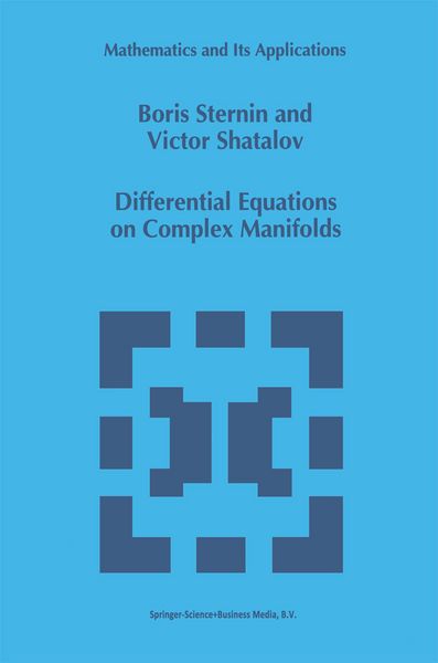 Produktbild: Differential Equations on Complex Manifolds