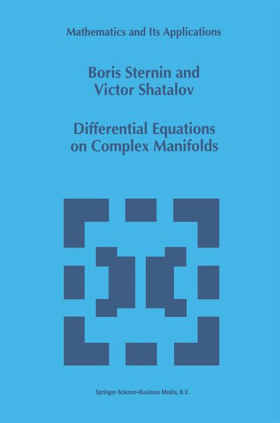 Produktbild: Differential Equations on Complex Manifolds