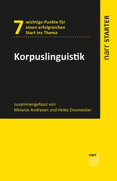 Produktbild: Korpuslinguistik