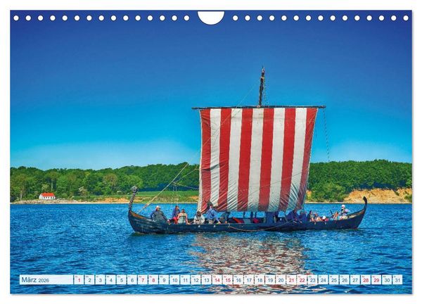 Produktbild: Flensburg Fjord (Wandkalender 2026 DIN A4 quer), CALVENDO Monatskalender