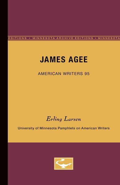 Produktbild: James Agee - American Writers 95
