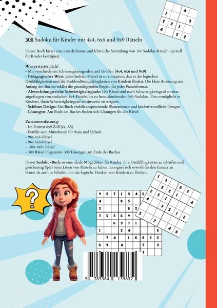 Produktbild: Sudoku Kinder -300 Sudoku