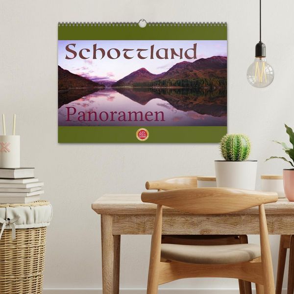 Produktbild: Schottland Panoramen (Wandkalender 2026 DIN A3 quer), CALVENDO Monatskalender
