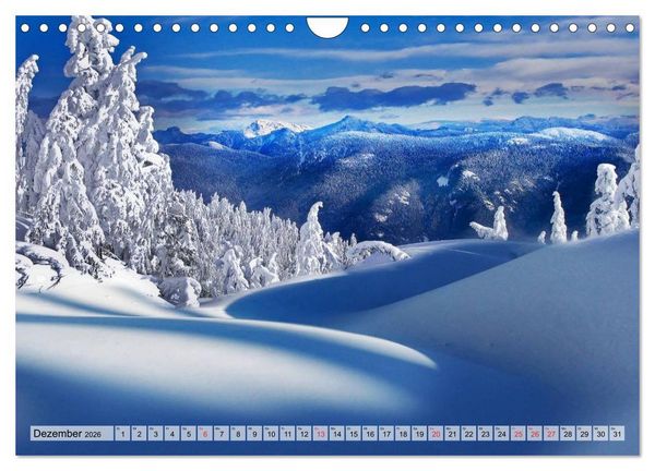 Produktbild: Alaska und Kanada (Wandkalender 2026 DIN A4 quer), CALVENDO Monatskalender