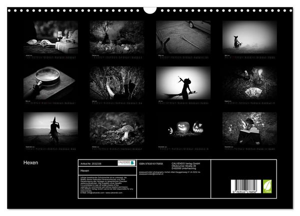 Produktbild: Hexen (Wandkalender 2026 DIN A3 quer), CALVENDO Monatskalender
