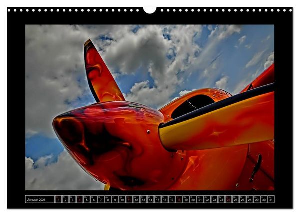 Produktbild: Farbe rund ums Flugzeug! (Wandkalender 2026 DIN A3 quer), CALVENDO Monatskalender