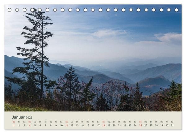 Produktbild: Appalachen - S&uuml;d (Tischkalender 2026 DIN A5 quer), CALVENDO Monatskalender