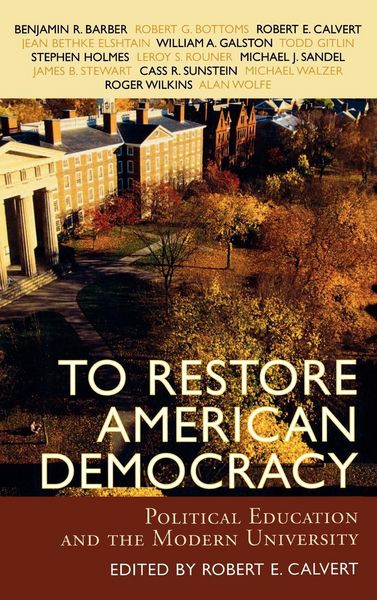 Produktbild: To Restore American Democracy